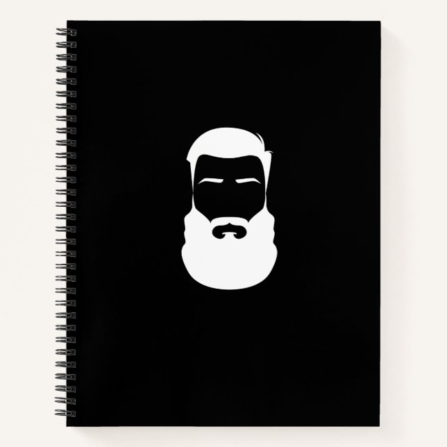 Cahier à reliure spirale Barbe Blanche  (Devant)
