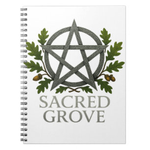 Cahier à reliure spirale Bosquet Sacré