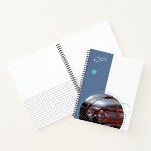 Cahier à reliure spirale de voiture classique