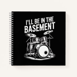 Cahier à reliure spirale Drummer In The Basement
