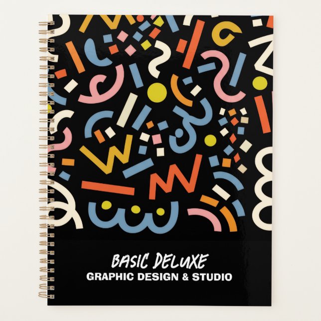 Cahier à reliure spirale esthétique  (Devant)