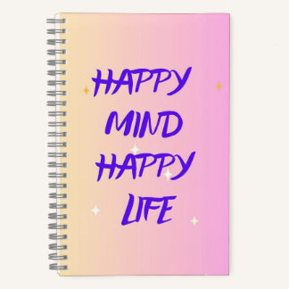 Cahier à reliure spirale – Journal de motivation