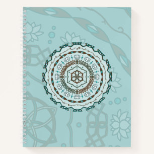 Cahier à reliure spirale Lotus Weave