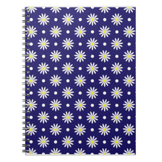 Cahier à reliure spirale Midnight Daisy