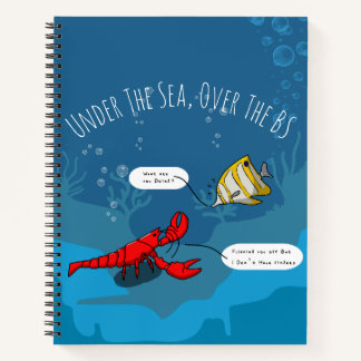 Cahier à reliure spirale Ocean Attitude