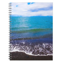 Cahier à reliure spirale Paysage marin océanique c