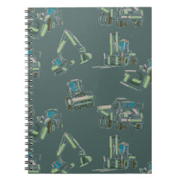 Cahier à reliure spirale pour équipement lourd pou
