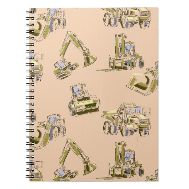 Cahier à reliure spirale pour équipement lourd pou (Devant)