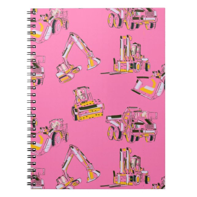 Cahier à reliure spirale pour équipement lourd pou (Devant)