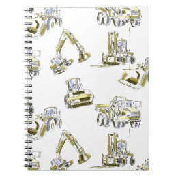 Cahier à reliure spirale pour équipement lourd pou