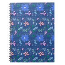 Cahier à reliure spirale pour le printemps