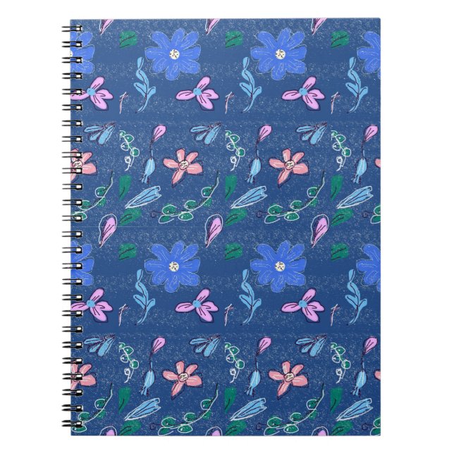 Cahier à reliure spirale pour le printemps (Devant)