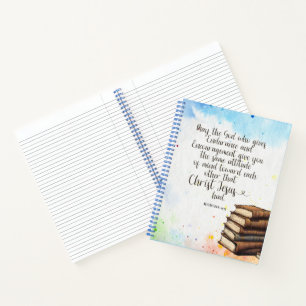 Cahier à reliure spirale - Romains 15:5
