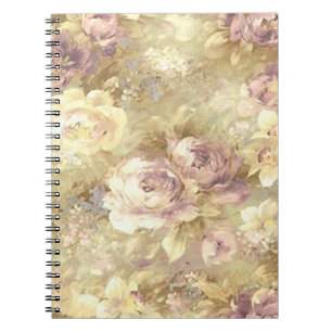 Cahier à reliure spirale Roseraie