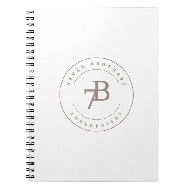 Cahier à reliure spirale Seven Brothers Enterprise (Devant)