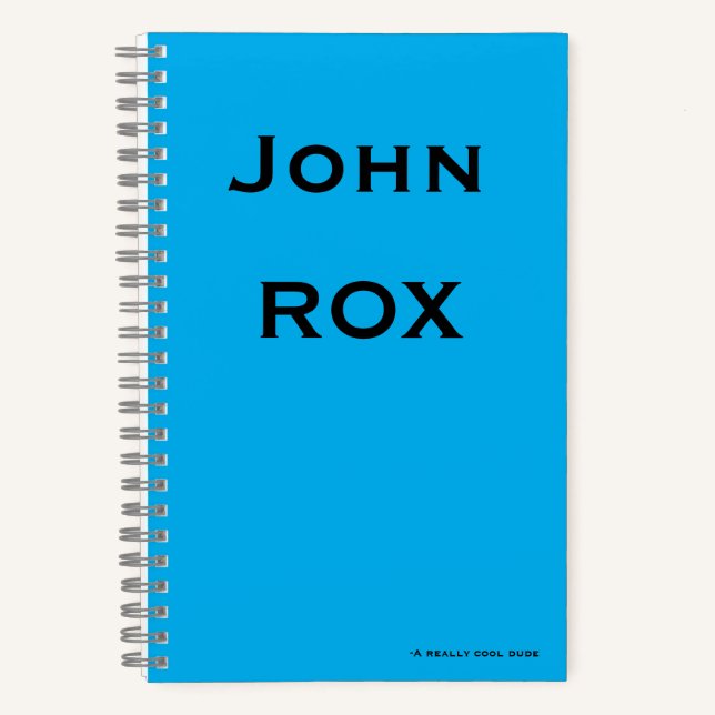 Cahier à spirale (Recto)