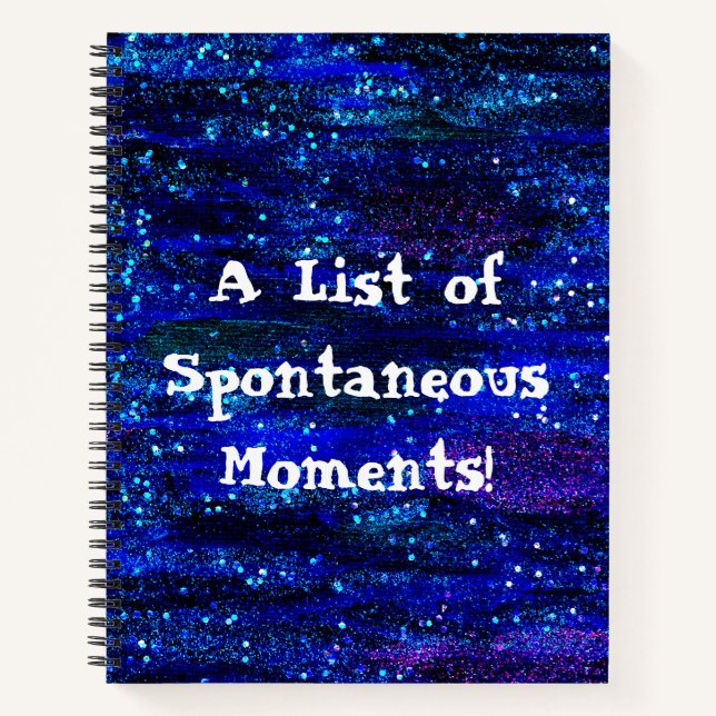 Cahier à spirale (Devant)