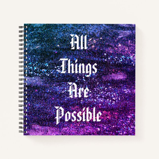 Cahier à spirale (Devant)
