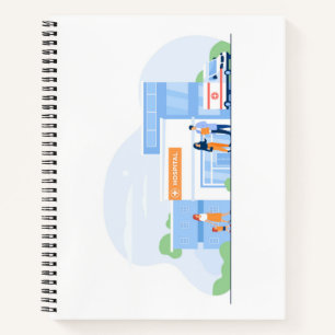 Cahier à spirale 21,59 cm x 27,94 cm