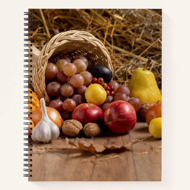 Cahier à spirale 21,59 cm x 27,94 cm (Devant)