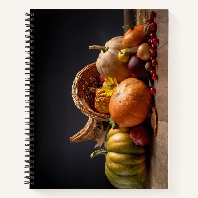 Cahier à spirale 21,59 cm x 27,94 cm (Devant)