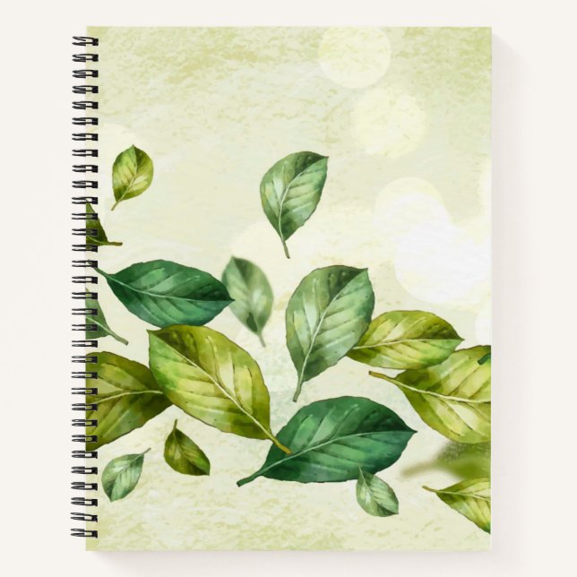 Cahier à spirale 21,59 cm x 27,94 cm (Devant)