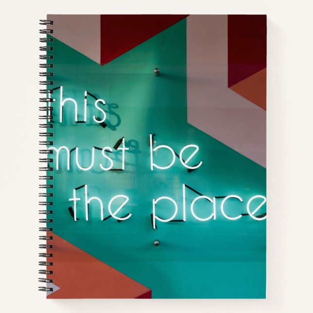 Cahier à spirale 8,5" x 11" (Devant)