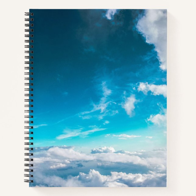 Cahier à spirale 8,5" x 11" (Devant)