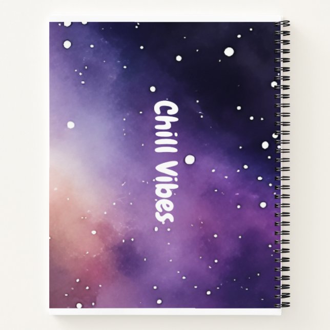 Cahier à spirale ambiance détente (Dos)