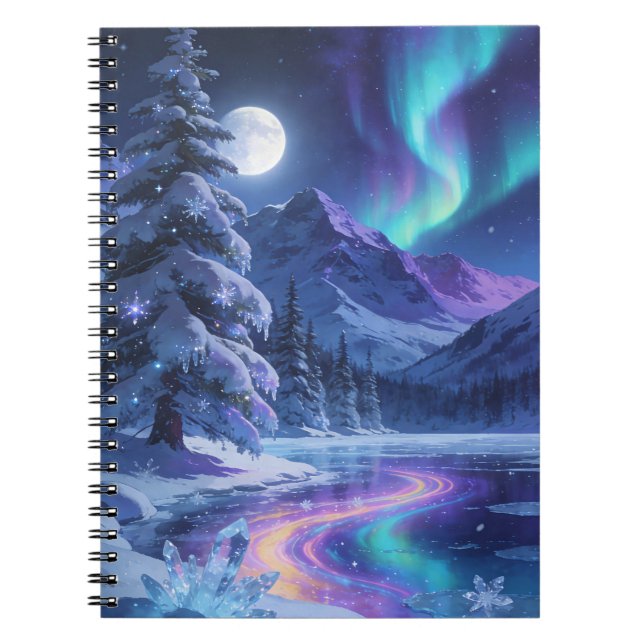 Cahier à spirale Aurora Moonlake (Devant)