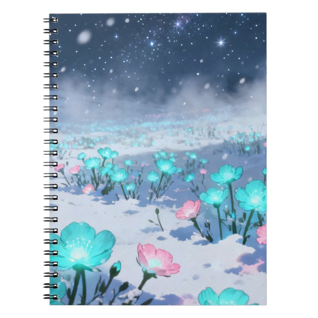 Cahier à spirale Bloom en hiver (Devant)