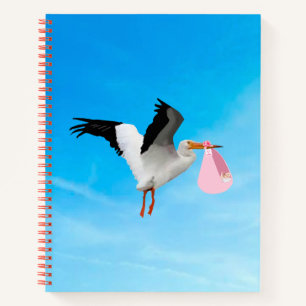 Cahier à spirale C'est une fille