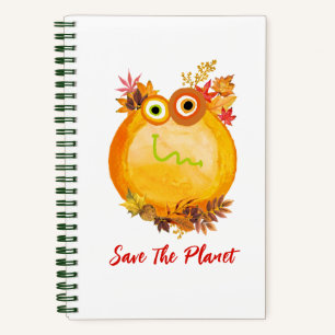 Cahier à spirale Collection Cute Save The Planet