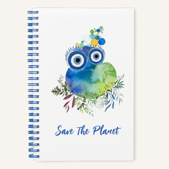 Cahier à spirale Collection Mignon Sauver la Planè (Recto)