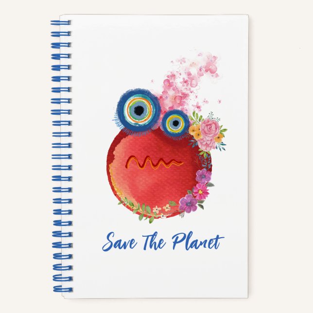 Cahier à spirale Collection Sauver la planète Mign (Recto)