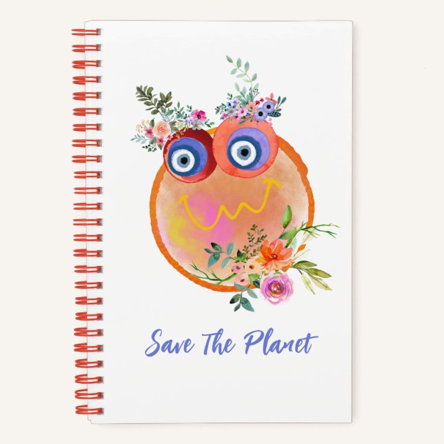 Cahier à spirale Collection Sauver la planète Mign (Recto)