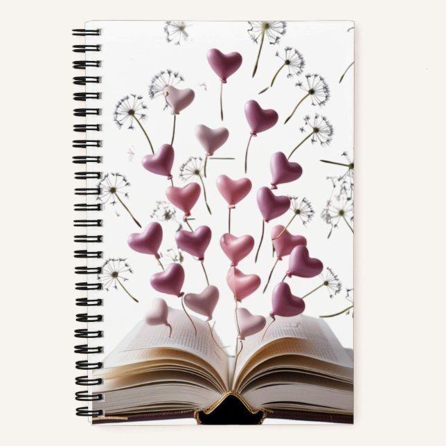 Cahier à spirale de conte de fée fantaisiste - Est (Recto)