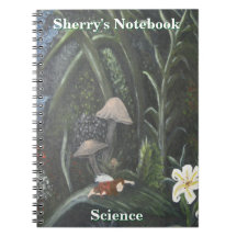 Cahier à spirale de la forêt