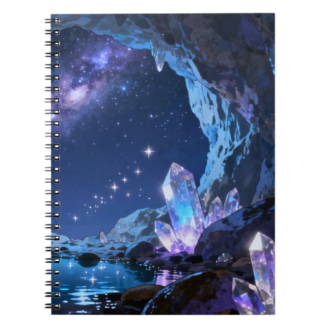 Cahier à spirale de la grotte de cristal céleste (Devant)