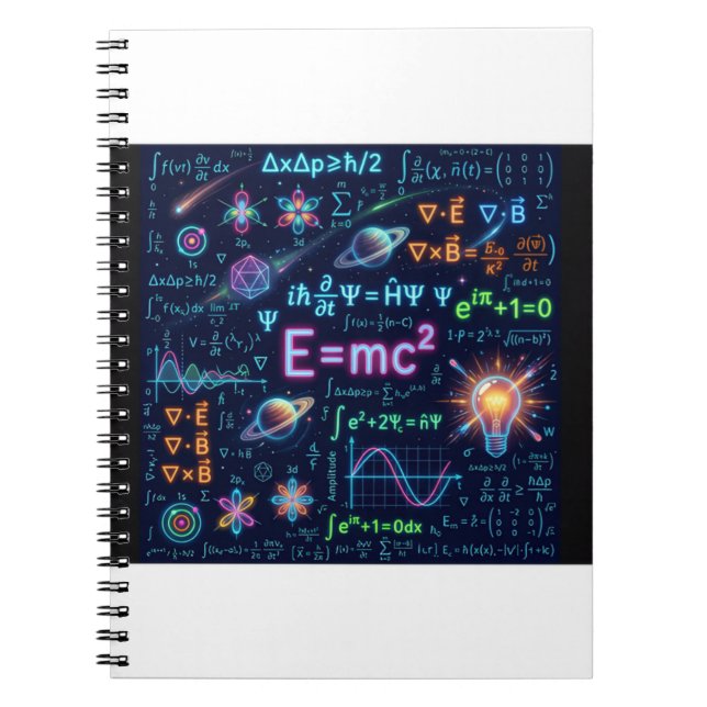 Cahier à spirale de science physique de l'art IA E (Devant)