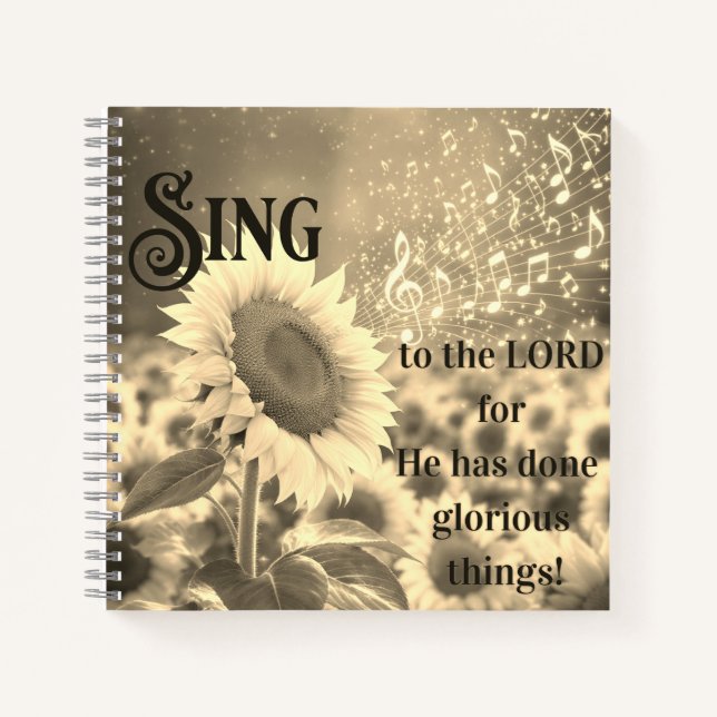 Cahier à spirale Deluxe couverture rigide (Devant)