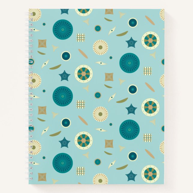 Cahier à spirale Diatomées Délicieuses (Devant)