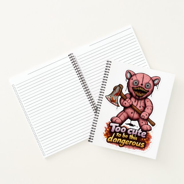 🧸🪓 Cahier à spirale du chaos 🔥📓 (Intérieur)