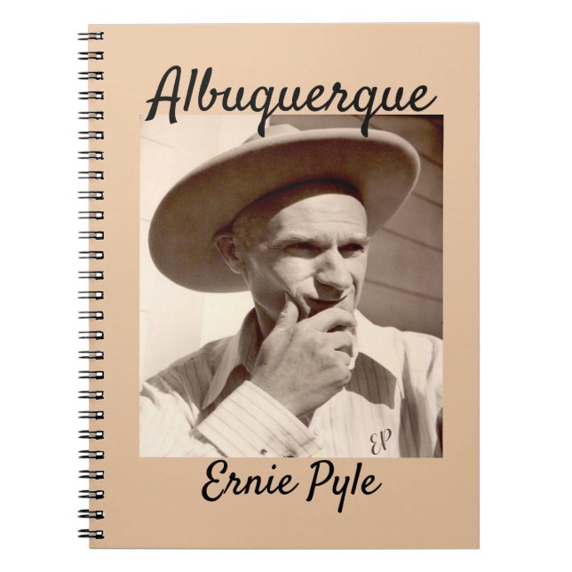 cahier à spirale Ernie Pyle Albuquerque Nouveau-Me (Devant)