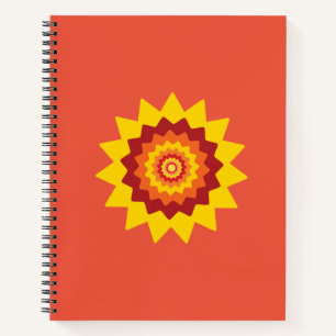 Cahier à spirale Fleur étrange
