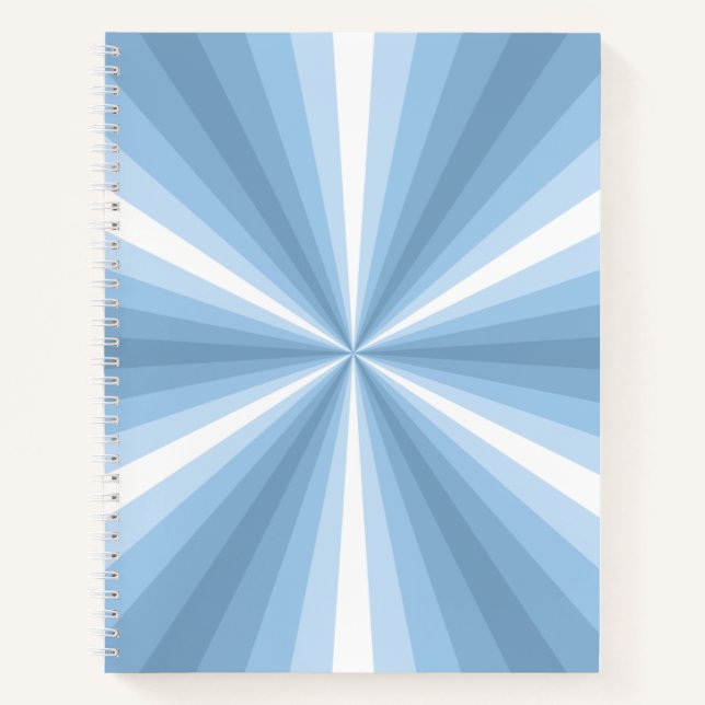 Cahier à spirale Illusion d'hiver (Devant)