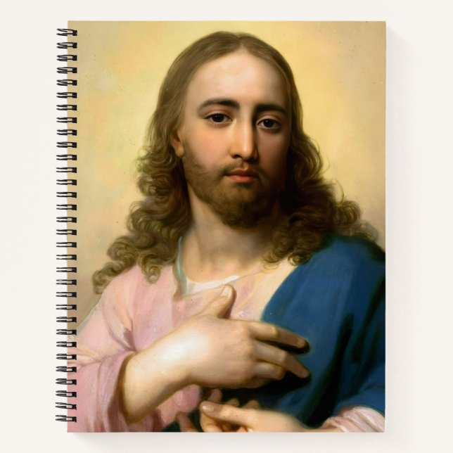 Cahier à spirale Jésus-Christ (Devant)