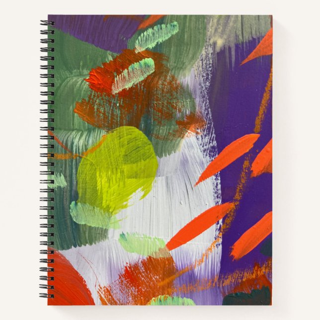 Cahier à spirale -- L'automne tombe (Devant)