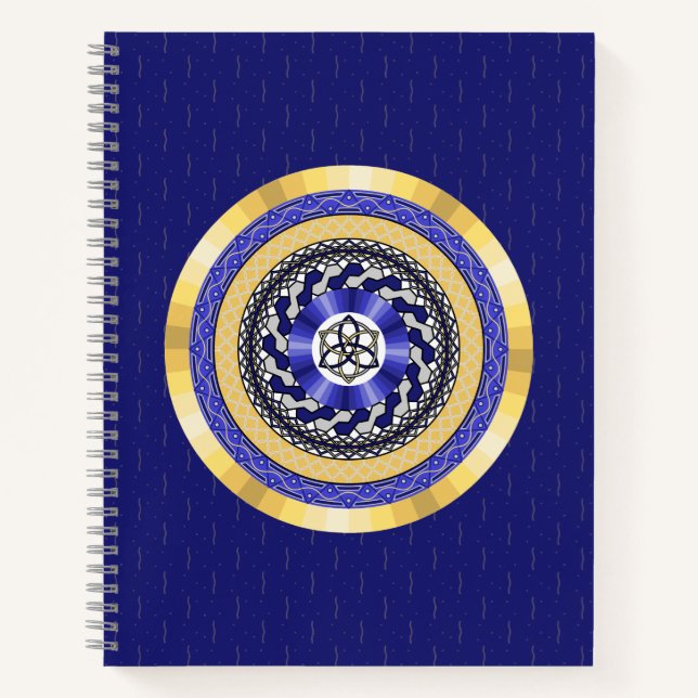 Cahier à spirale Les Couleurs du Nouvel An (Devant)