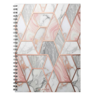 Cahier à spirale Marbré Aspect Classe